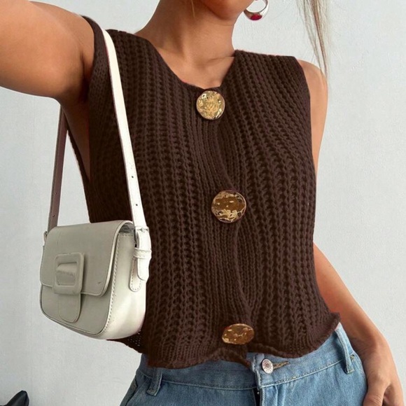 Flirla Women´s Front Button Sleeveless Casual...
